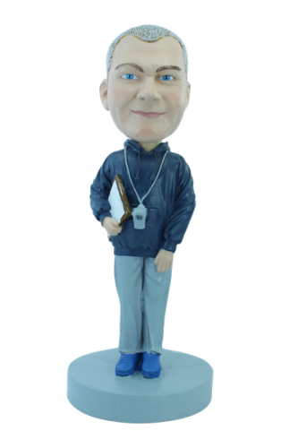 Custom bobblehead Coach