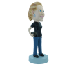 Custom bobblehead Fan of rugby