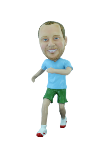 Custom bobblehead footing