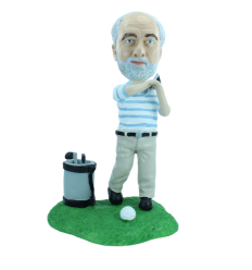 Figurina personalizzabile Golfista professionista