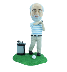 Figurine personnalisée en golfeur pro