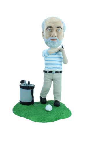 Figura personalizable Golfista profesional