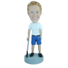 Figurine personnalisée en golfeuse
