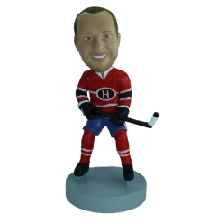 Custom bobblehead Hockey Player