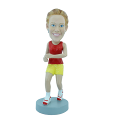 Custom bobblehead Jogging