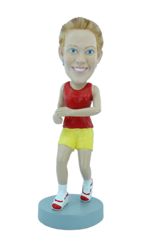 Custom bobblehead Jogging