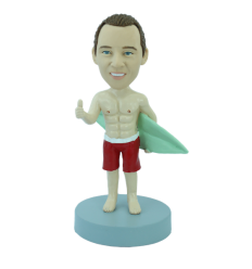 Custom bobblehead Surfer