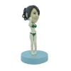 Figurine personnalisée de miss muscle