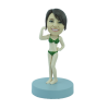 Figurine personnalisée en miss muscle