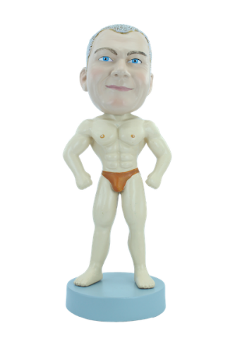 Figurina personalizzabile Mister universo