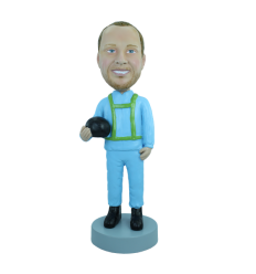 Custom bobblehead Parachutist