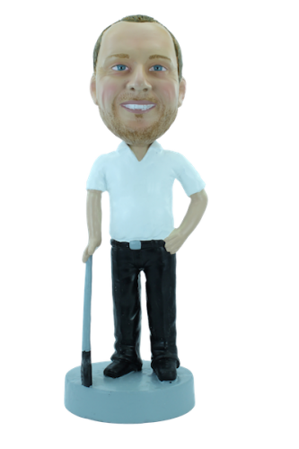 Custom bobblehead Golf break