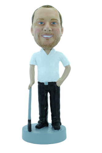 Figurine personnalisée golfeur