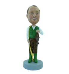 Custom bobblehead Fisherman