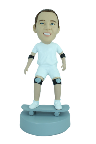 Figurine personnalisée en skateur