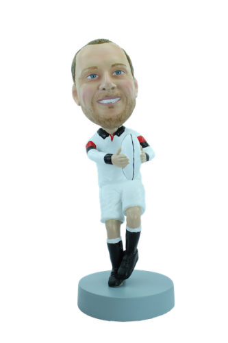 Custom bobblehead Rugbyman