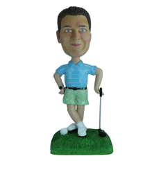 Figurine personnalisée super golfeur