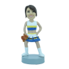 Custom bobblehead Woman supporter