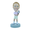 Personalizierte Figur Tennisfrau