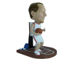 Custom bobblehead Basketball court