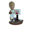 Custom bobblehead Basketball court