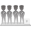 Figurine personnalisable à 100% 4 personnes + accessoire taille M