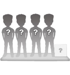 4 persons 100% customizable bobbleheads + accessory size M