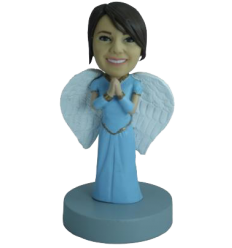 Custom bobblehead angel