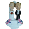 Custom wedding bobblehead 