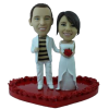 Custom wedding bobblehead 