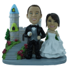 Custom wedding bobblehead 