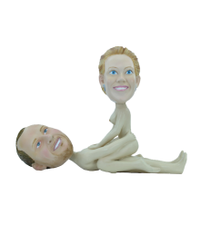 Custom bobbleheads showing big boobs