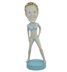 Custom bobbleheads showing big boobs