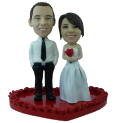 Figurina di matrimonio personalizzabile 