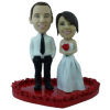 Custom wedding bobblehead 