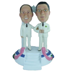 Figurina di matrimonio personalizzabile 