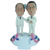 Figurina di matrimonio personalizzabile 