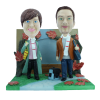 Custom bobblehead Autumn stroll