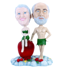 Figurine personnalisée Adam et Eve