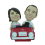 Figurine personnalisée "En voiture ma Chérie!"