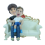 Figurine personnalisée "Moi & mon fils"