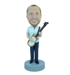 Figurine personnalisée bassiste