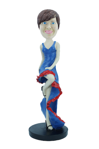 Figurine personnalisée danseuse flamenco