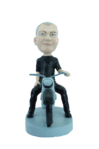 Figurine personnalisée moto