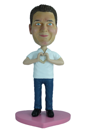 Figurine personnalisée cadeau st valentin