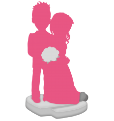 100% Personalizierte Figur hochzeitspaar