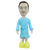 Figurine personnalisée en robe de chambre