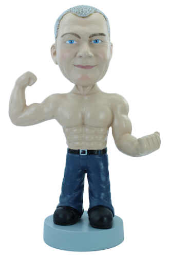 Figurine personnalisée Mr muscle