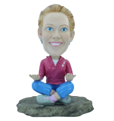 Figurine personnalisée une séance Yoga