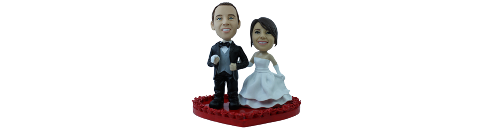 Figura personalizada de boda